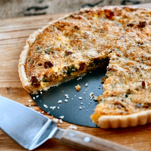 The Story of Our Quickie. Oops, Make That Quiche ...